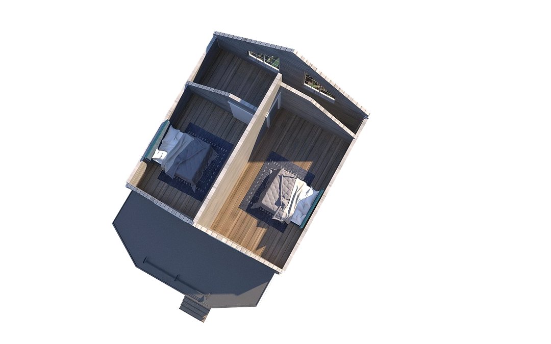 Каркасный дом 7,5x6 - фото 6