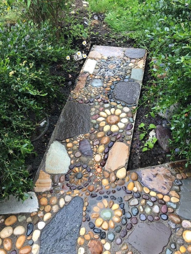 Каменная мозаика для сада - фото 2