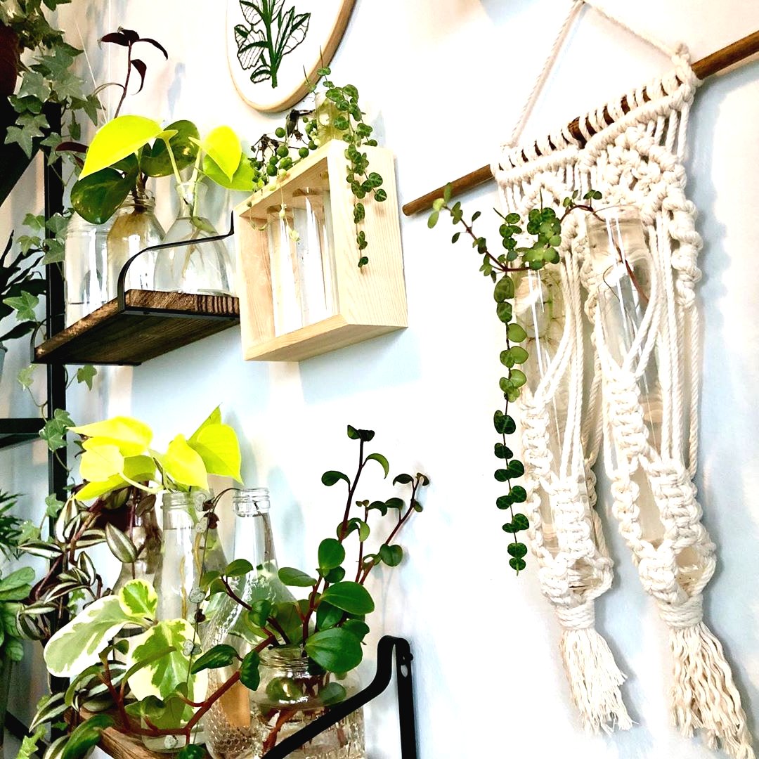 Удивительные кашпо по технике макраме для цветов - фото 3