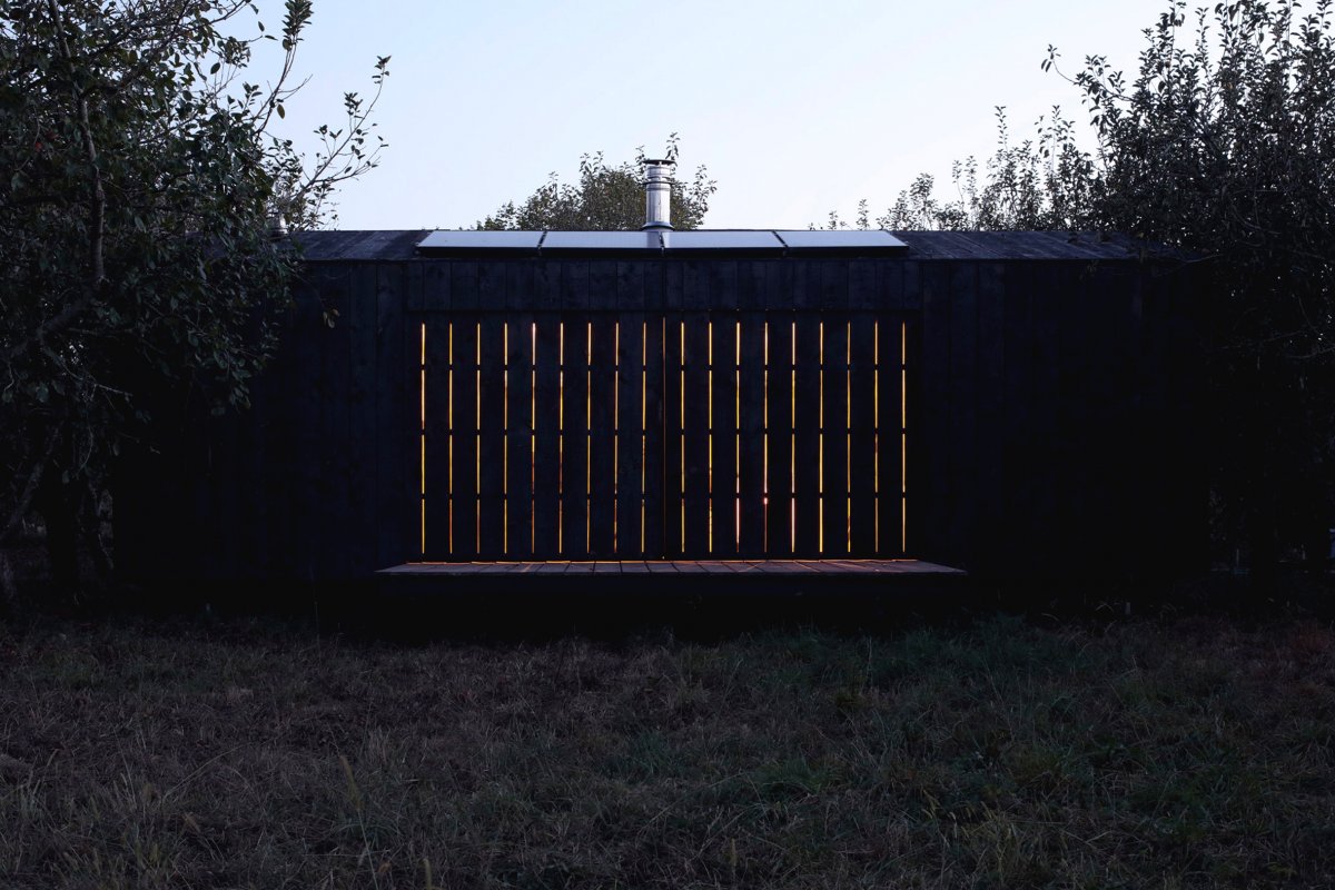 Небольшой одноэтажный дом в 22 кв м из дерева - фото 7