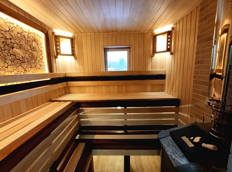 Каркасная банька размером 7х4 м - фото 7