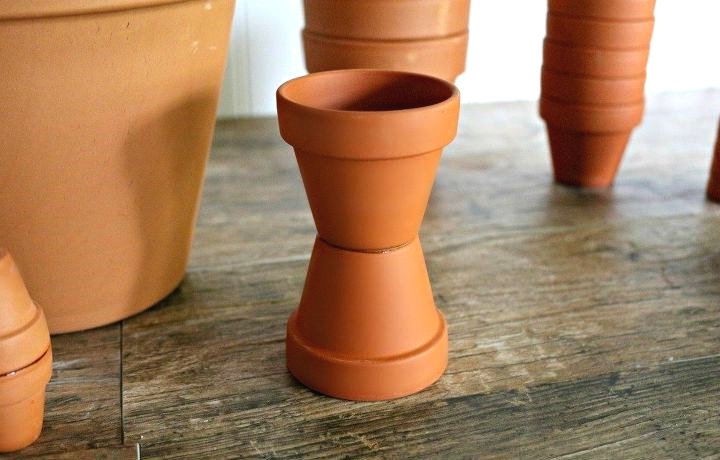 Оригинальная фигура из цветочных горшков - фото 4