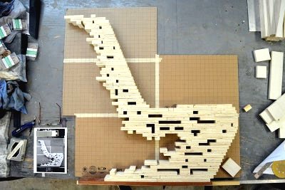 Оригинальный стул из фанеры - фото 7