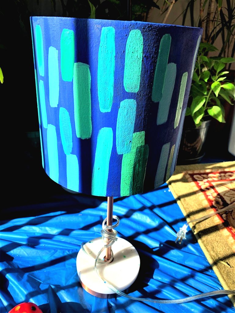 Обновляем абажур для торшера - фото 5