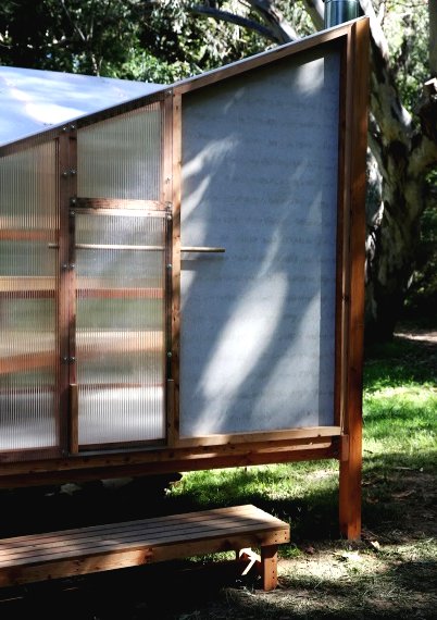 Необычная сауна из пленки и поликарбоната - фото 3