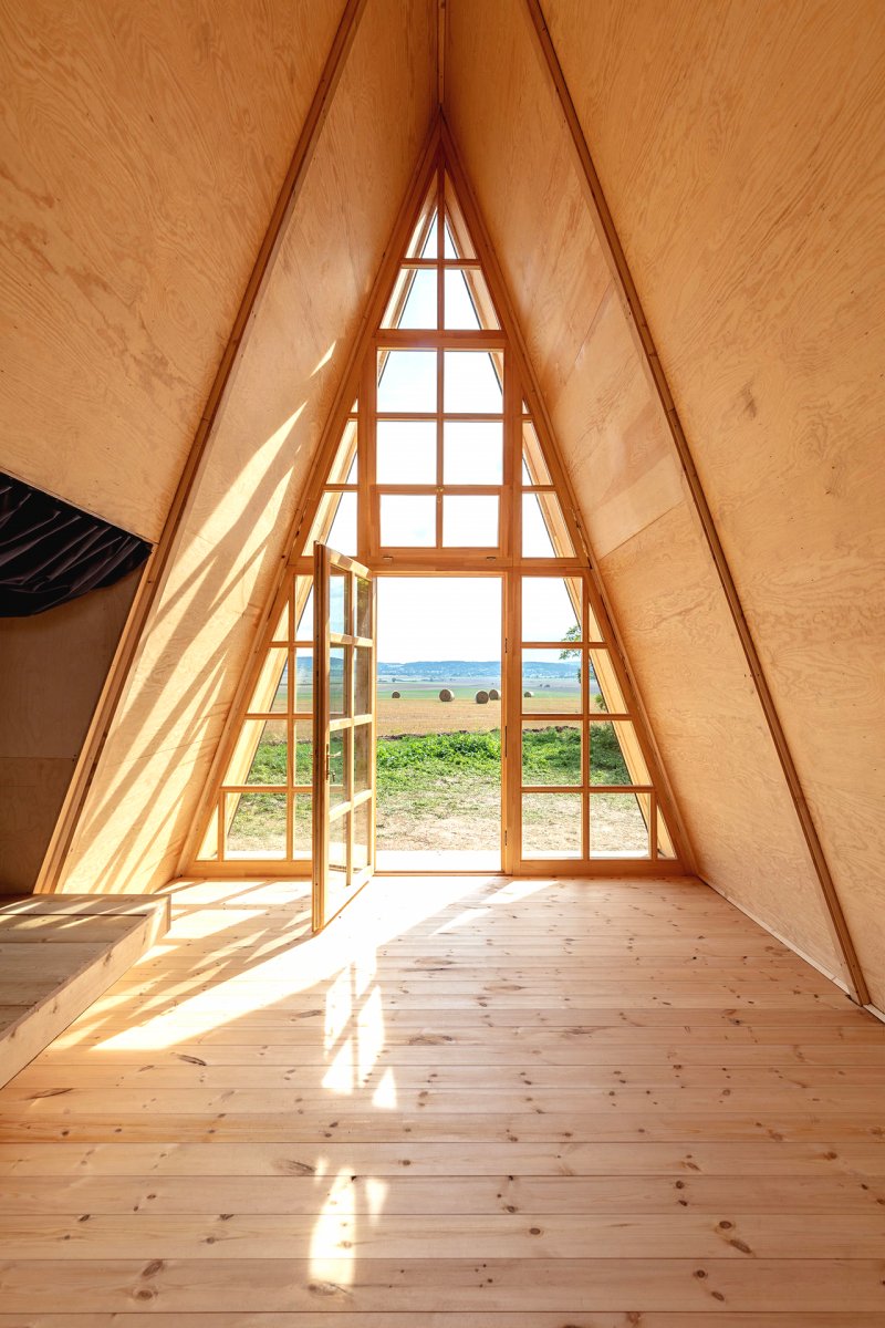 А-образный деревянный дом - фото 2