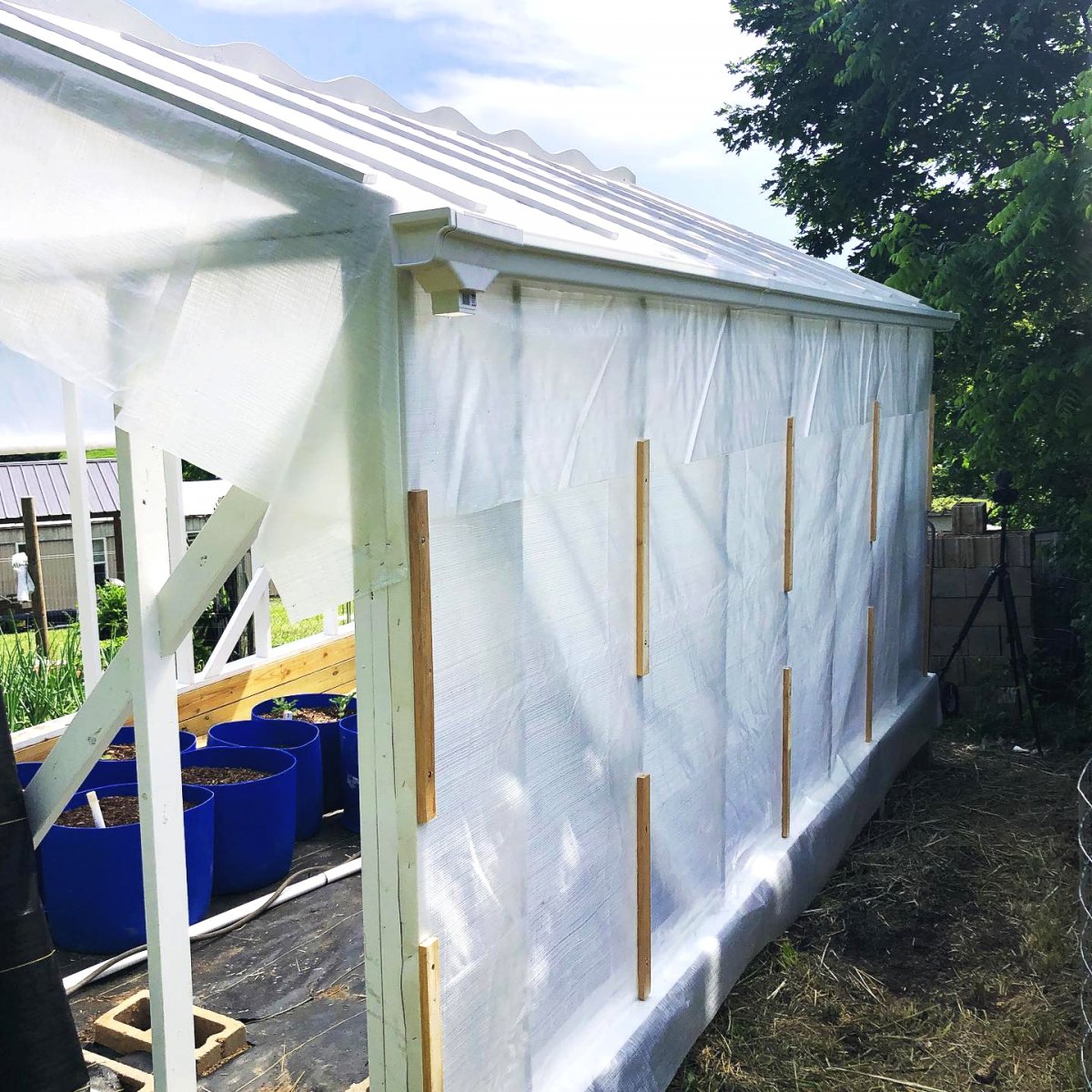 Теплица из дерева и пленки своими руками - фото 5