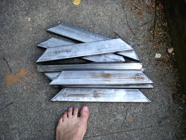 Пергола из железных профилей - фото 23