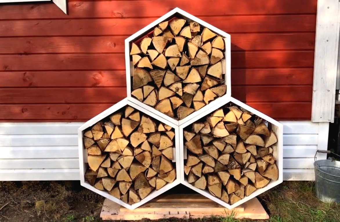 Дровник своими руками - фото 7