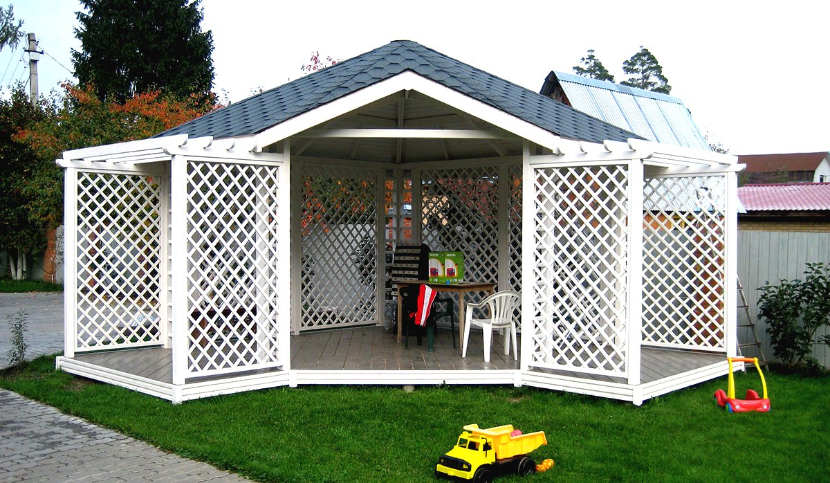 Деревянные беседки - фото 5