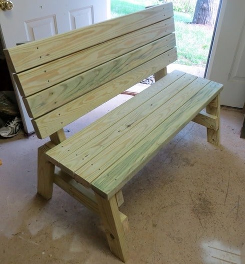 Уличная скамья - фото 8