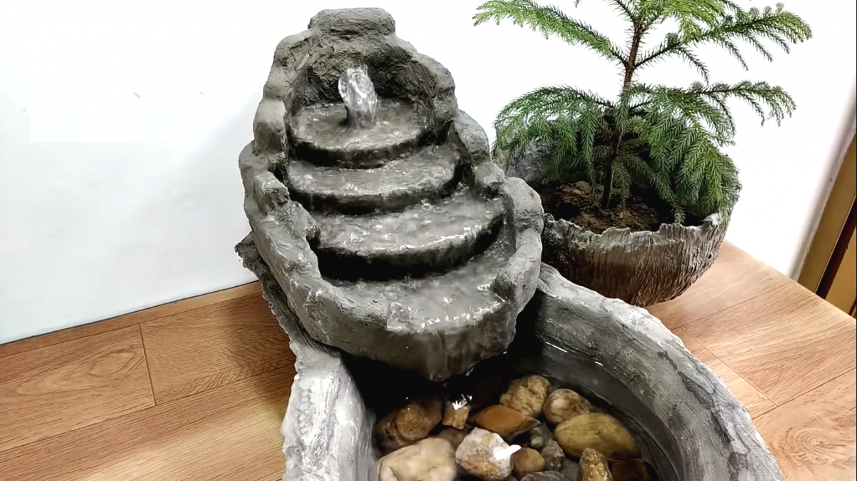 Камень из пенопласта — оформление сада и стен