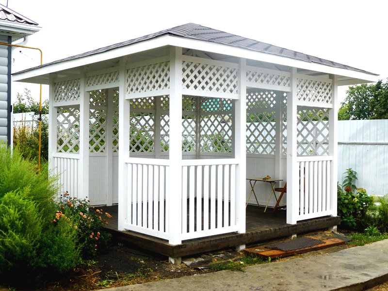 Деревянные беседки - фото 3