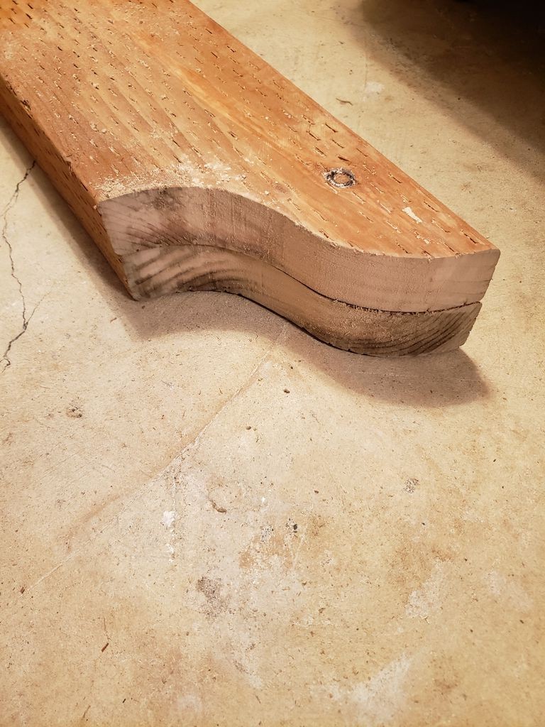 Арка из дерева с двойными качелями - фото 24