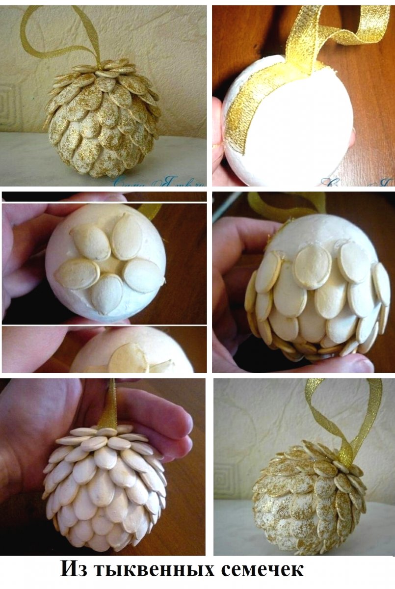 Новогодняя игрушка своими руками - фото 3