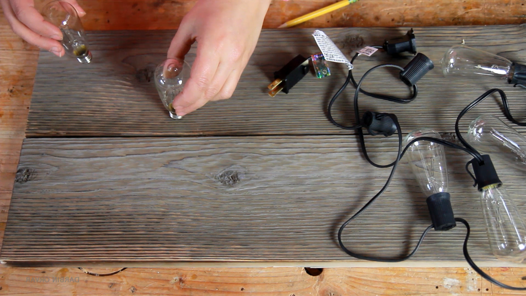 Люстра из дерева - фото 2