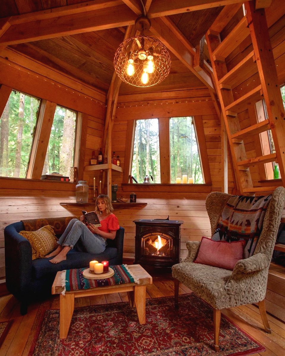 Оригинальная небольшая хижена - фото 11