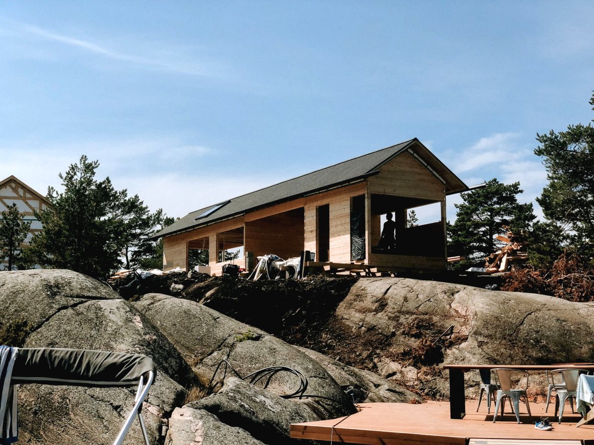 Дом на острове в архипелаге Финляндии, спроектированный и построенный с нуля двумя дизайнерами. - фото 16