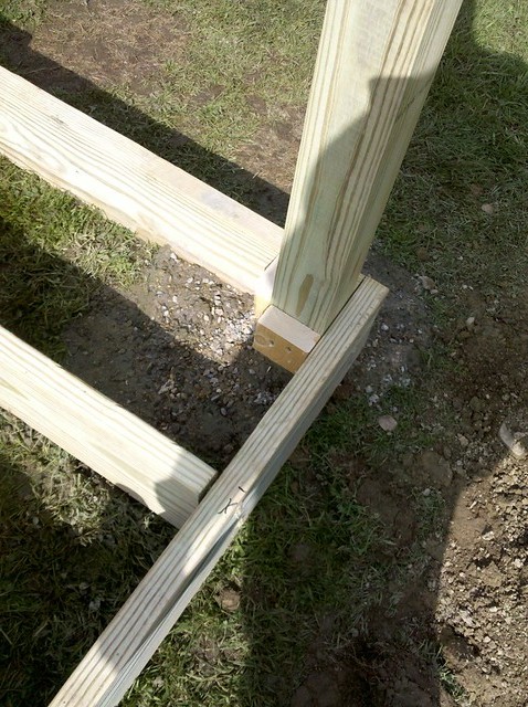 Беседка из дерева - фото 7