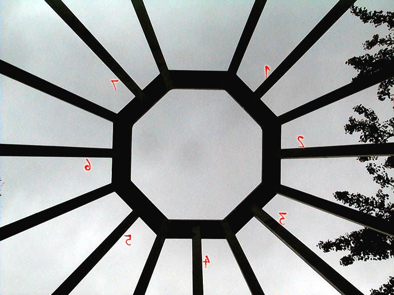 Закрытая беседка - фото 6