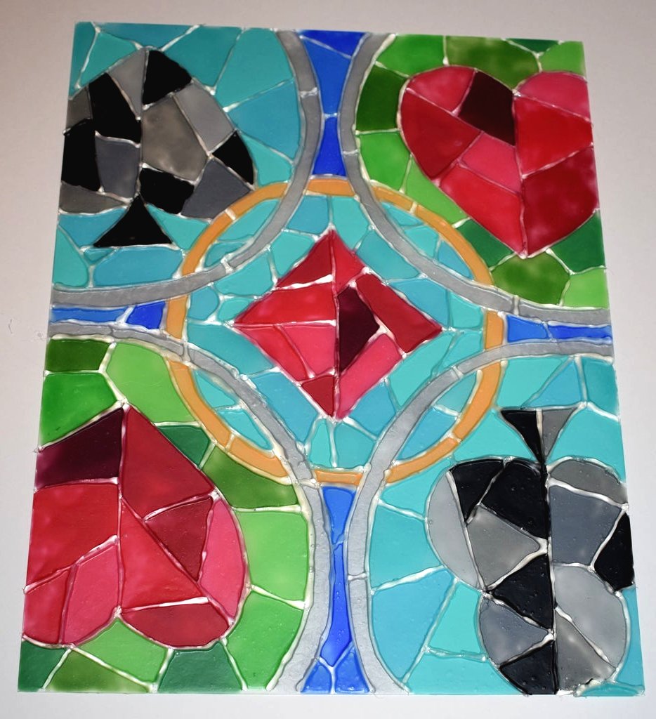 Искусственное витражное окно - фото 11