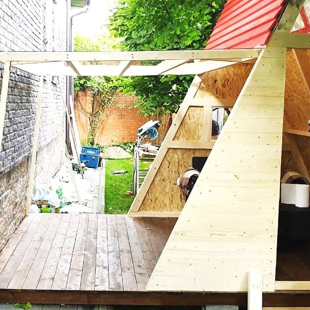 Домик шалаш для дачи - фото 4