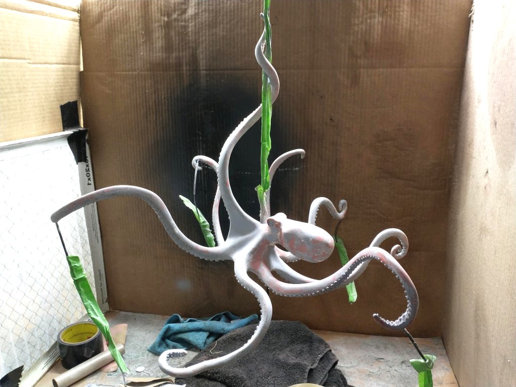 Оригинальная потолочная лампа - фото 37