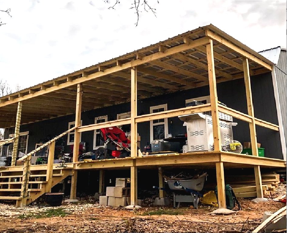 Деревянный каркасный дом - фото 8