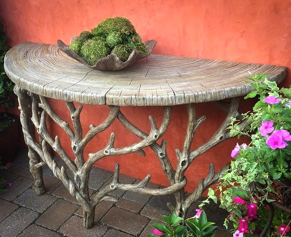 Интересная поделка из бетона - фото 5