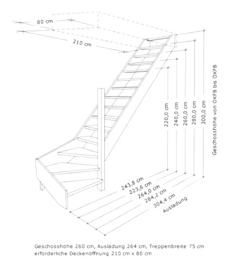 Деревянная лестница на второй этаж - фото 5