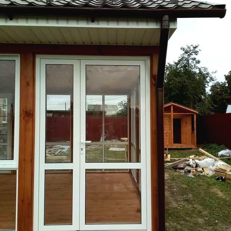 Застекленная беседка - фото 6