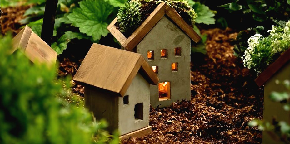 Декоративные домики своими руками - фото 2