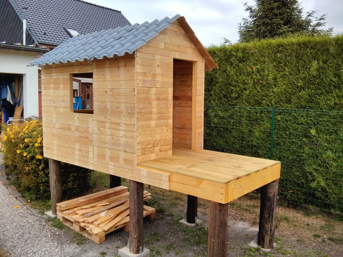 Детский домик для дачи - фото 19