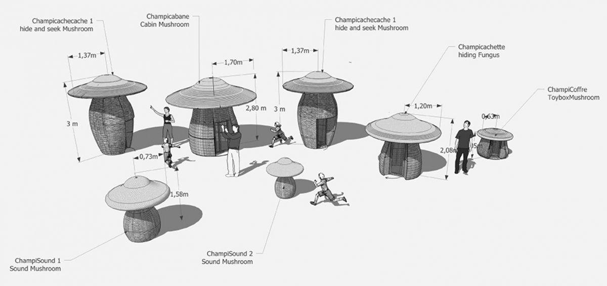 Оригинальные беседки для детей - фото 14
