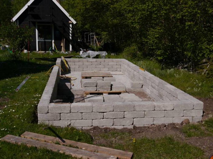 Теплица блоков и поликарбоната - фото 5