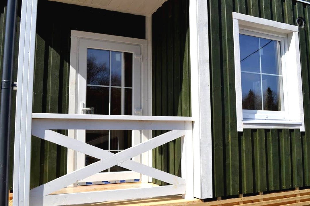 Деревянный каркасный дом из дерева - фото 3