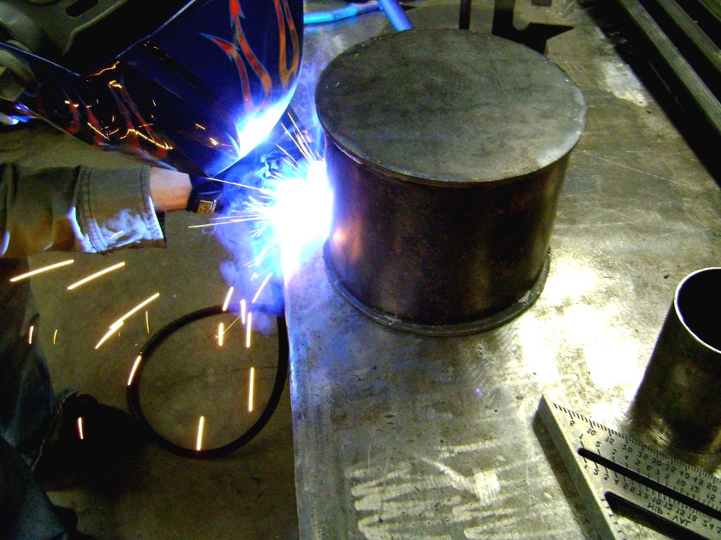 Дровяная печь из баллона - фото 10