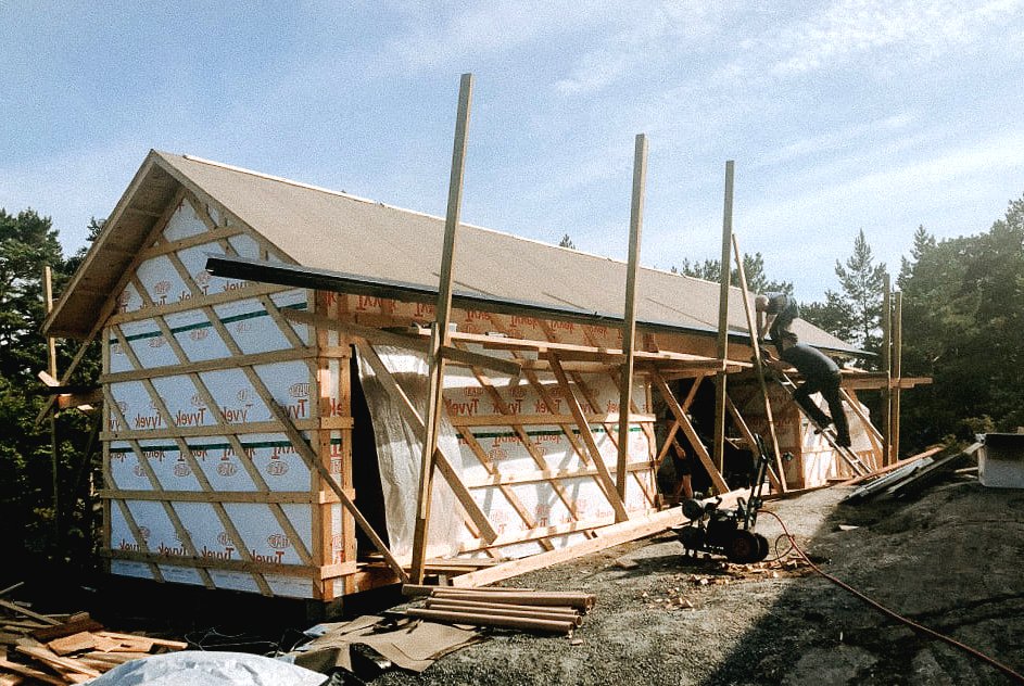 Дом на острове в архипелаге Финляндии, спроектированный и построенный с нуля двумя дизайнерами. - фото 17