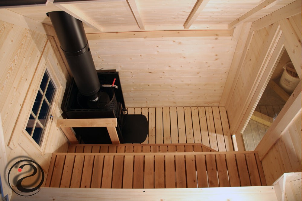Сауна с печью для барбекю - фото 3