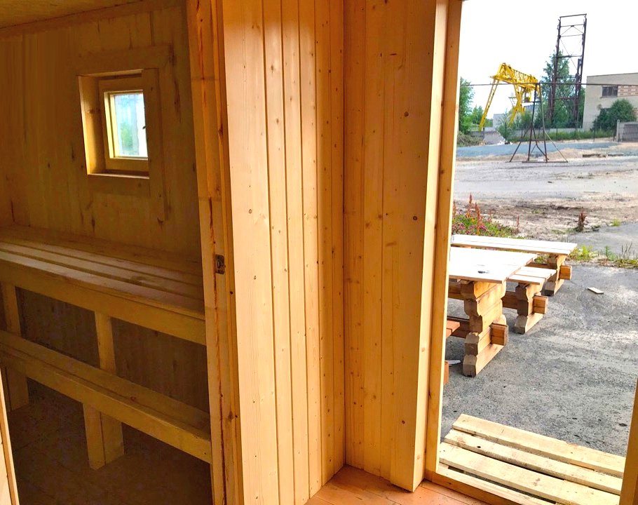 Небольшая каркасная баня 4 х 2,4 метров - фото 4