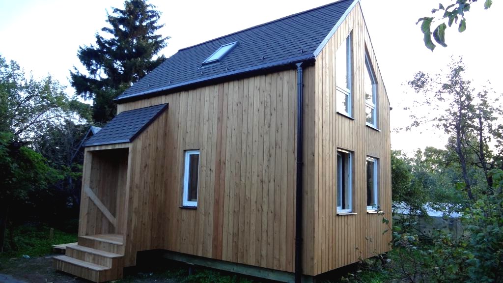 Двухэтажный дом 6 * 4 метра для дачи - фото 5