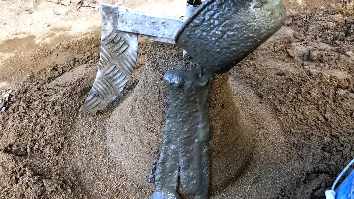 Садовый фонтан с имитацией под гранитный камень - фото 11