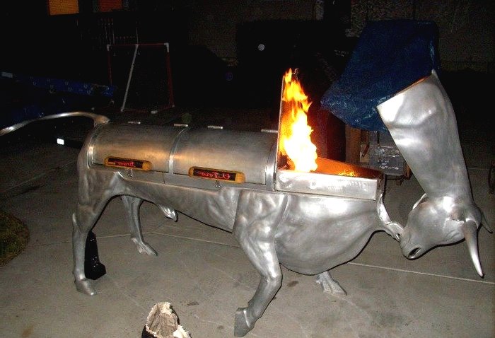 Оригинальная печь - гриль - фото 4