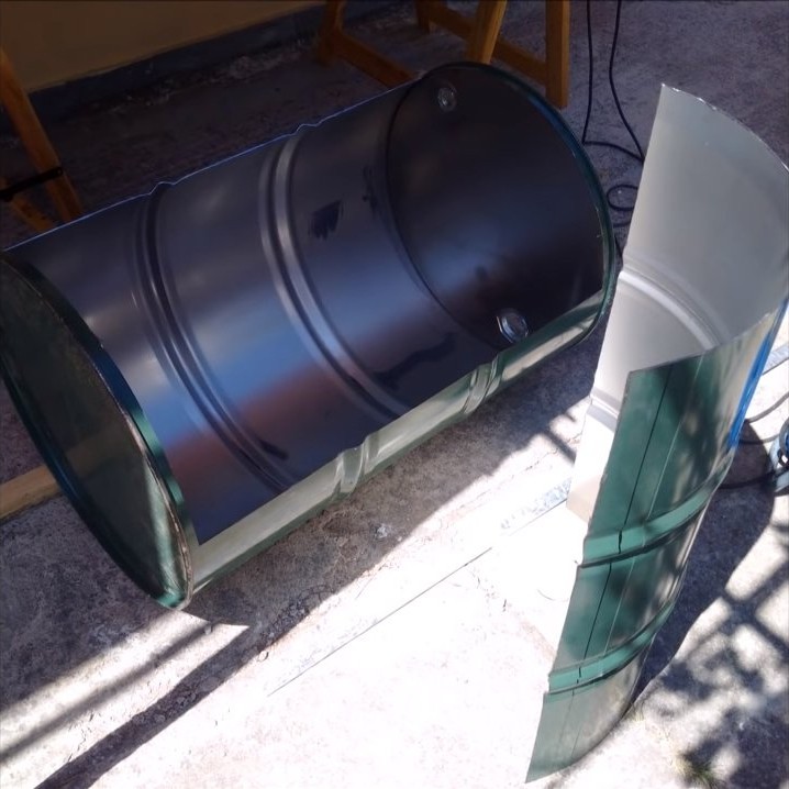 Крутой гриль - мангал из железной бочки - фото 11