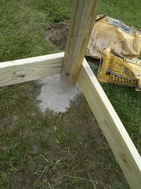 Беседка из дерева - фото 4