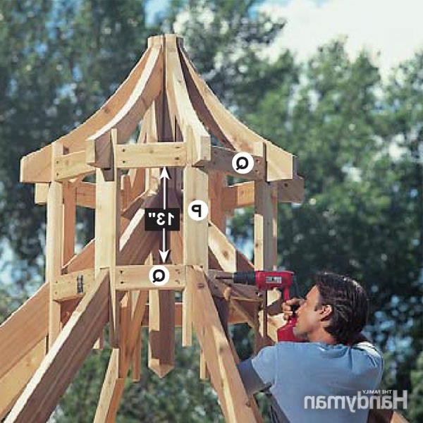 Как построить беседку. - фото 17