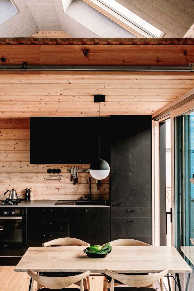 Дом на острове в архипелаге Финляндии, спроектированный и построенный с нуля двумя дизайнерами. - фото 44