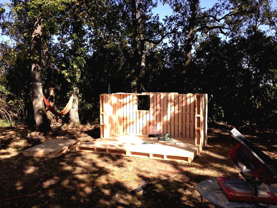 Игровой домик из поддонов - фото 22