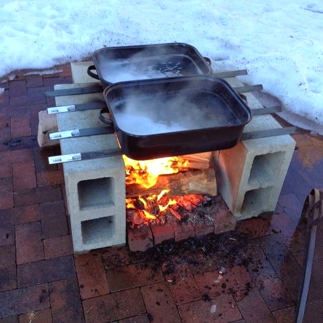 Простые идеи для дачи из бетонных блоков - фото 6