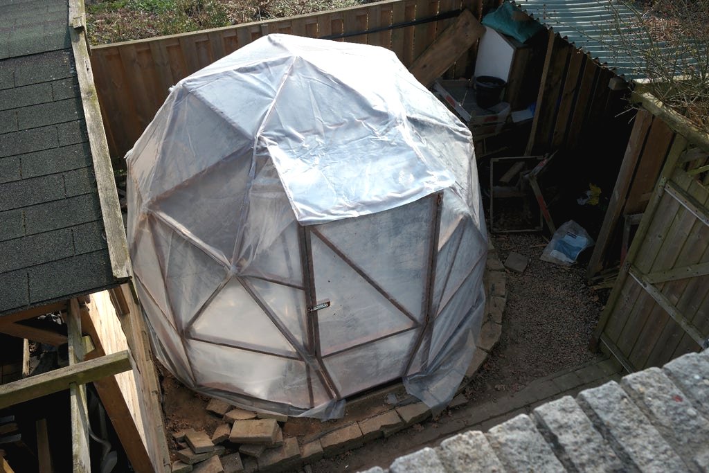 Купольная теплица своими руками - фото 11